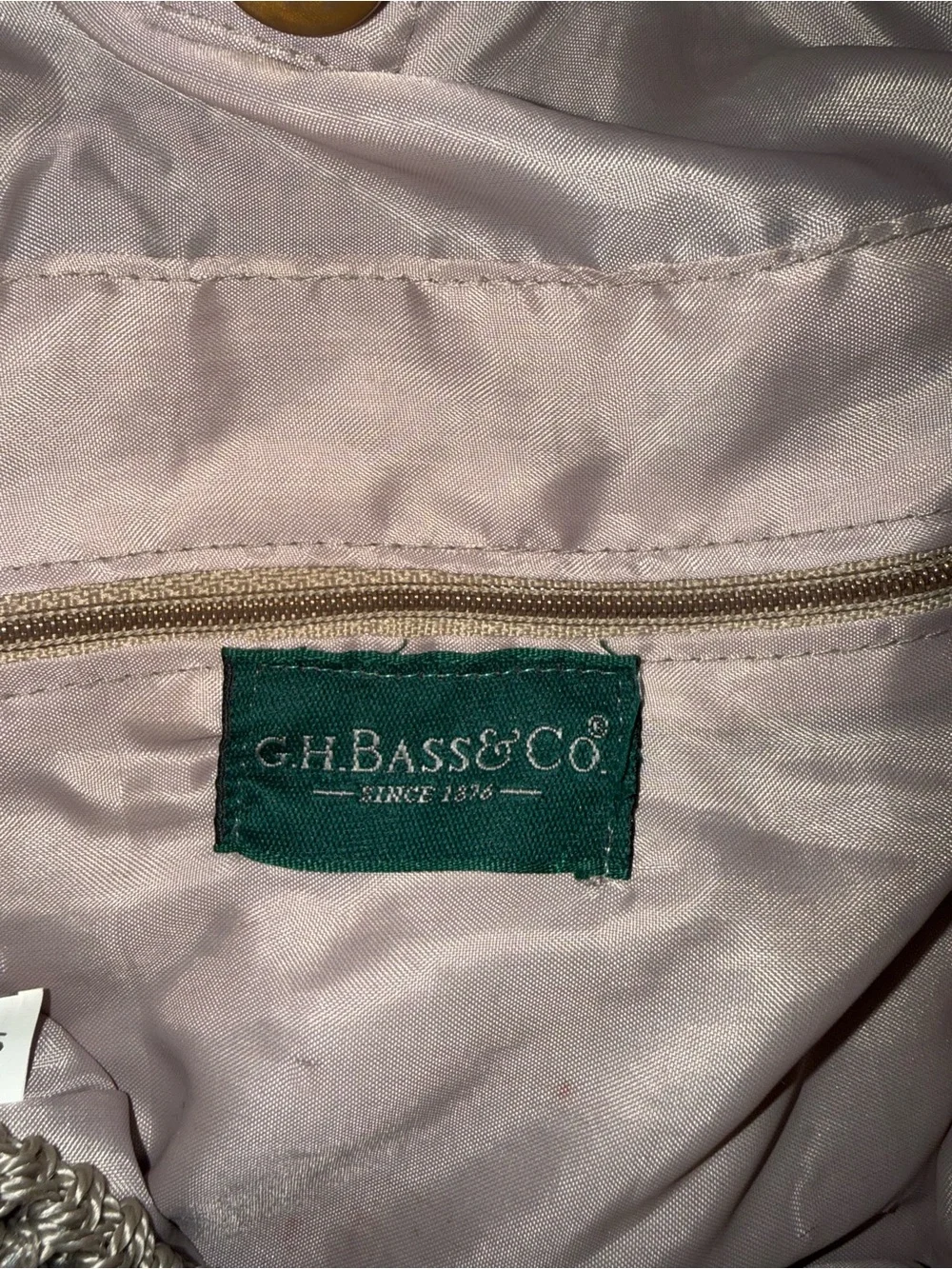 G.H. Bass & Co. lightweight crochet